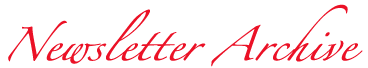 Newsletter Archive